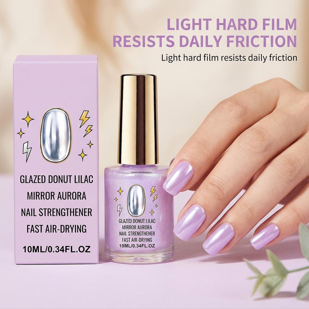 Nail Art Lilac - 10ML Glazed Donut Lilac mirror Aurora