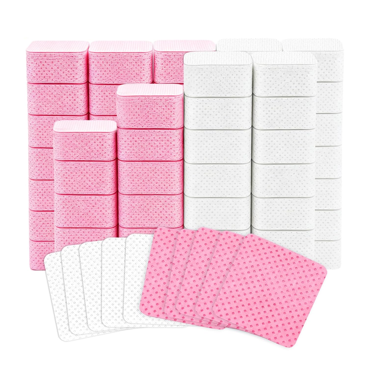 Nail Art Remover - 50PCS Lint-free Nail Polish Remover Napkin