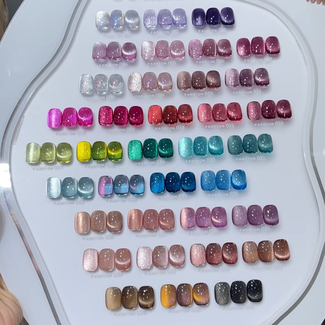 Nail Art Glitter - 2026 U Omeei 36 Colors Cat