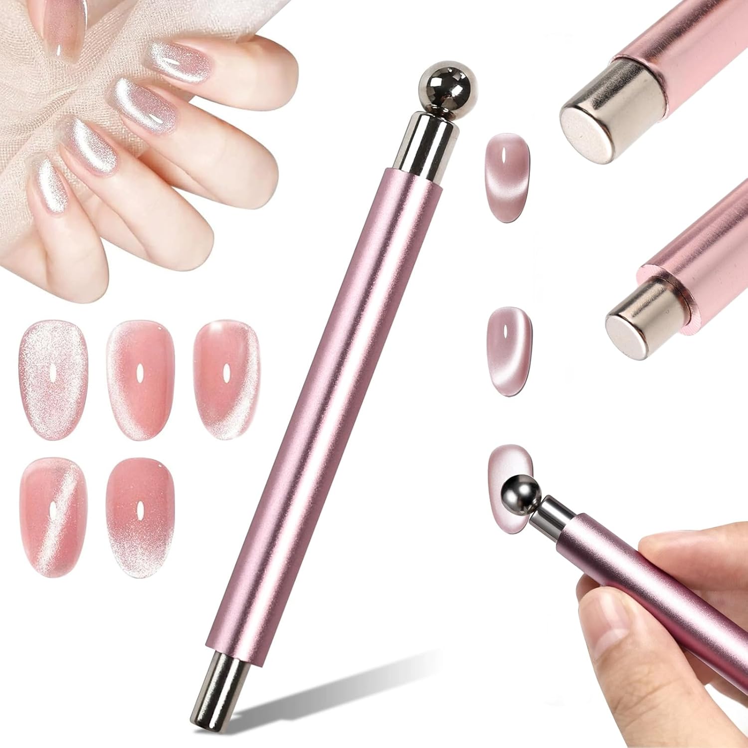 Nail Art Chrome - LINMANDA 3 In 1 Dual Headed