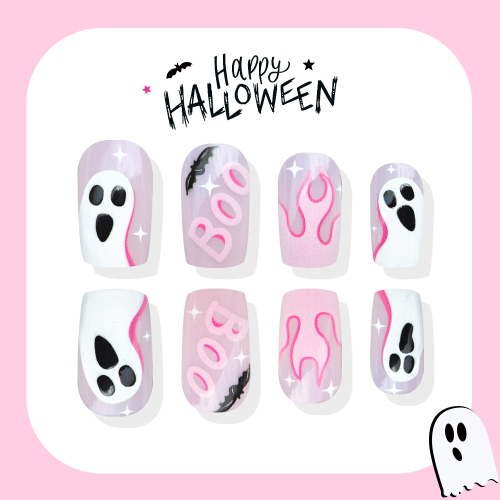 24Pcs Halloween Press On Nails - Nail Art Fake review and price