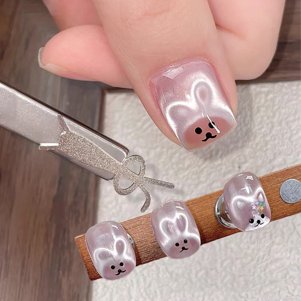 3D Cute Rabbit Love Heart Suck - Nail Art Love review and price
