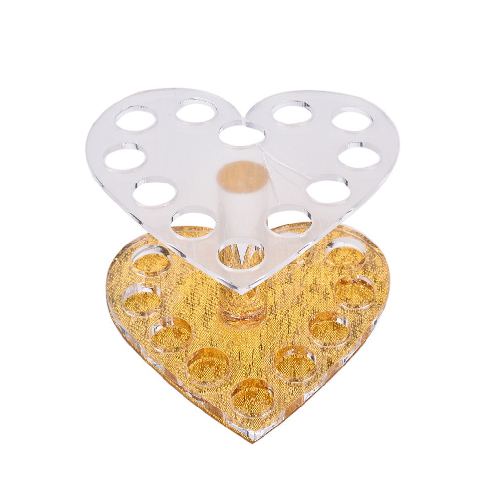 12 Holes Nail Brushes Storage  - Nail Art Rame review and price