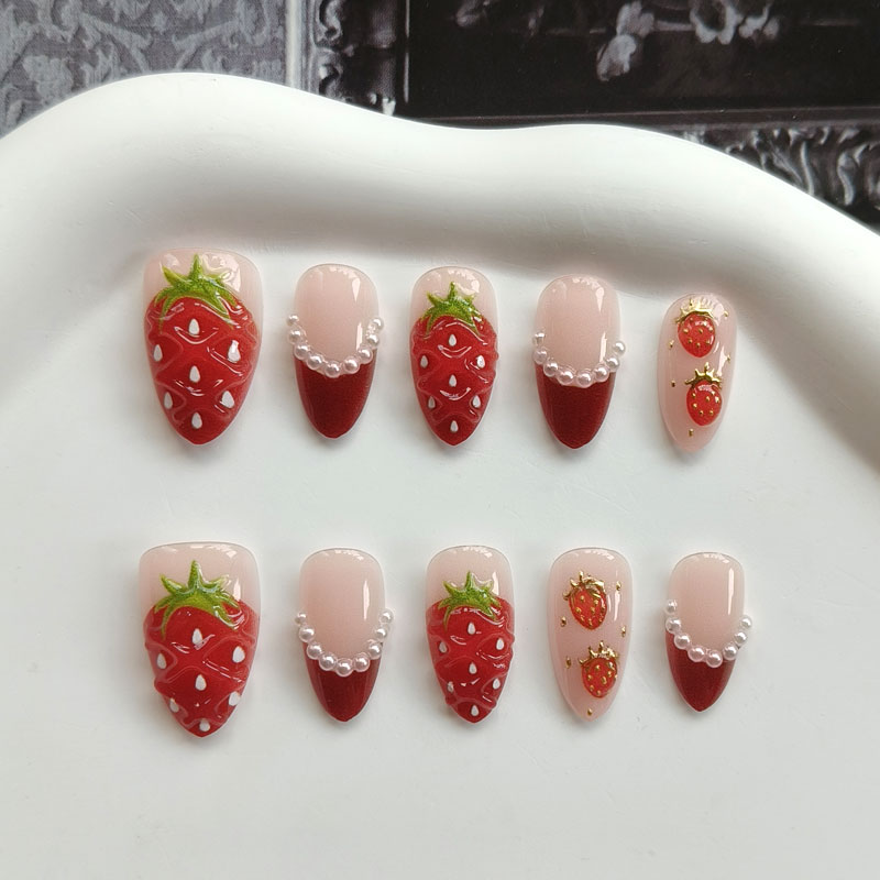 10Pcs Women French Style 3D St - Nail Art French review and price