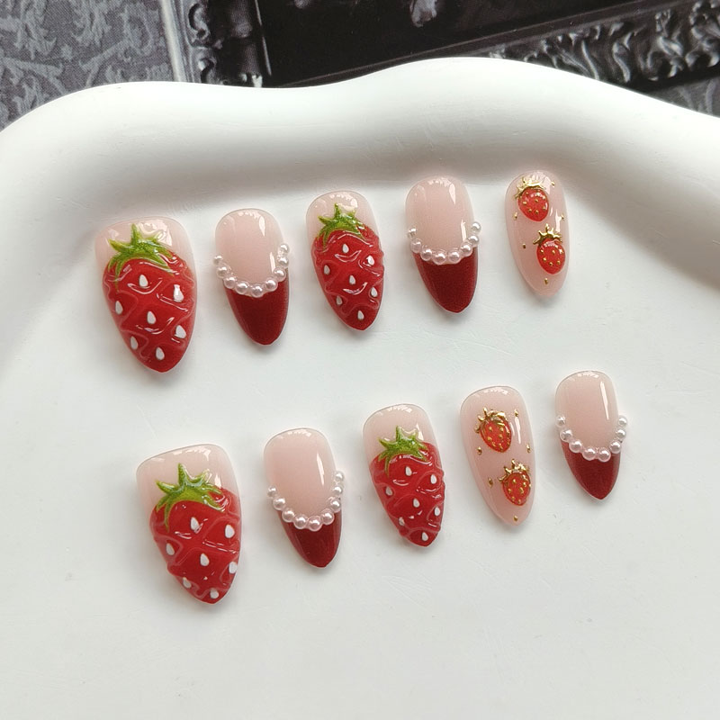10Pcs Women French Style 3D St - Nail Art French review and price