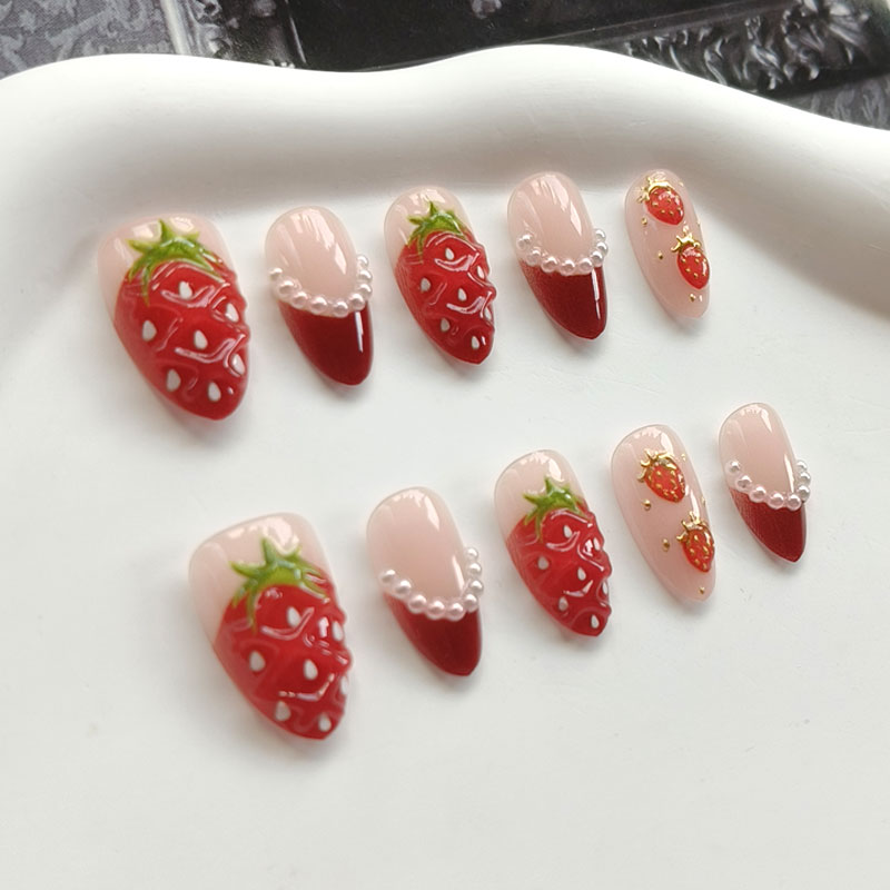 10Pcs Women French Style 3D St - Nail Art French review and price
