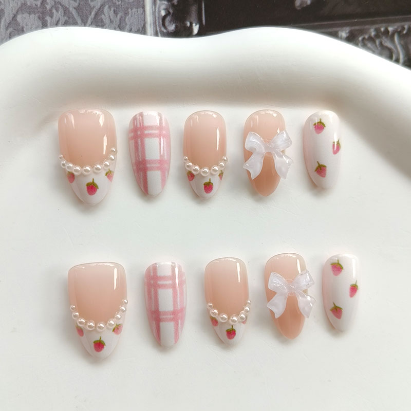 10Pcs Women French Style 3D St - Nail Art French review and price