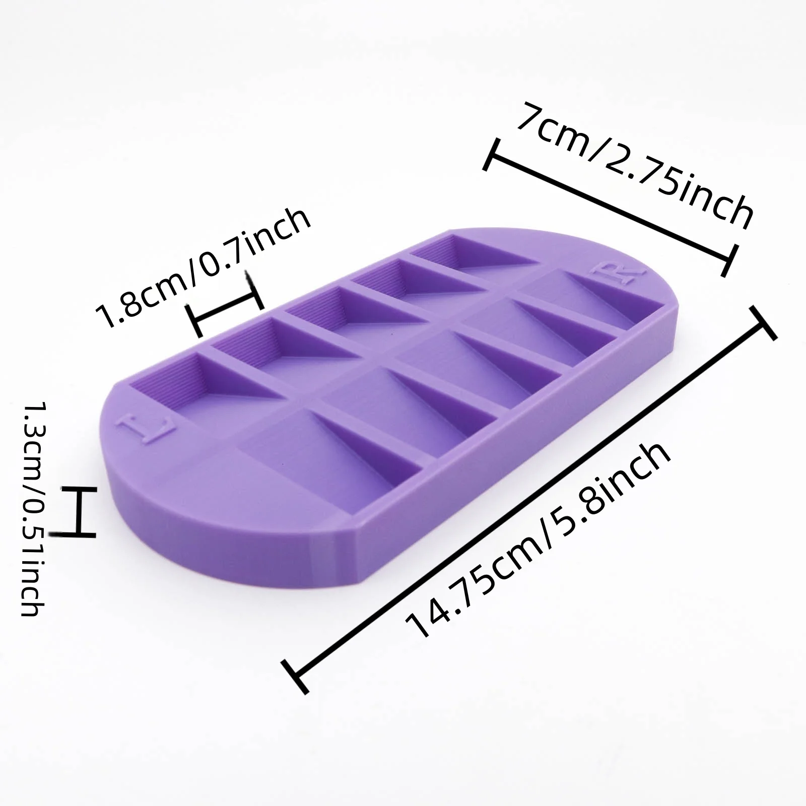 8-Grids Nail Tip Storage Tray  - Nail Art Rame review and price