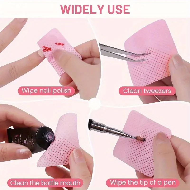 20/600Pcs Lint Free Nail Wipes - Nail Art Remover review and price