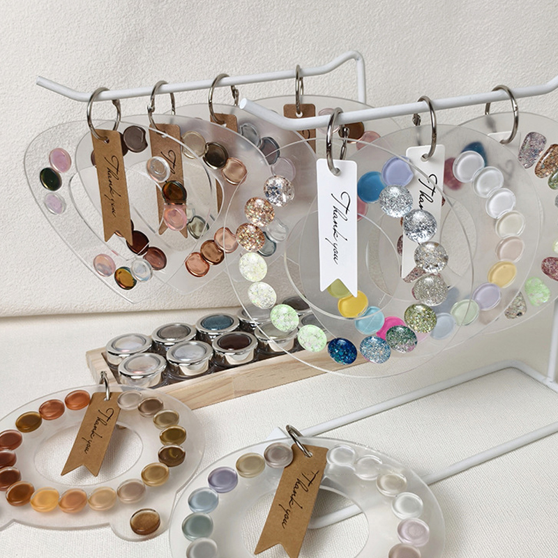 【B】Nail Swatches Color Card Di - Nail Art Rame review and price