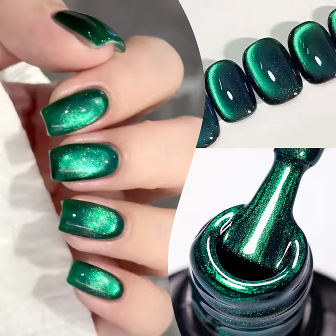 MAINEL 10ML 1Pcs High Saturati - Nail Art Emerald Green review and price