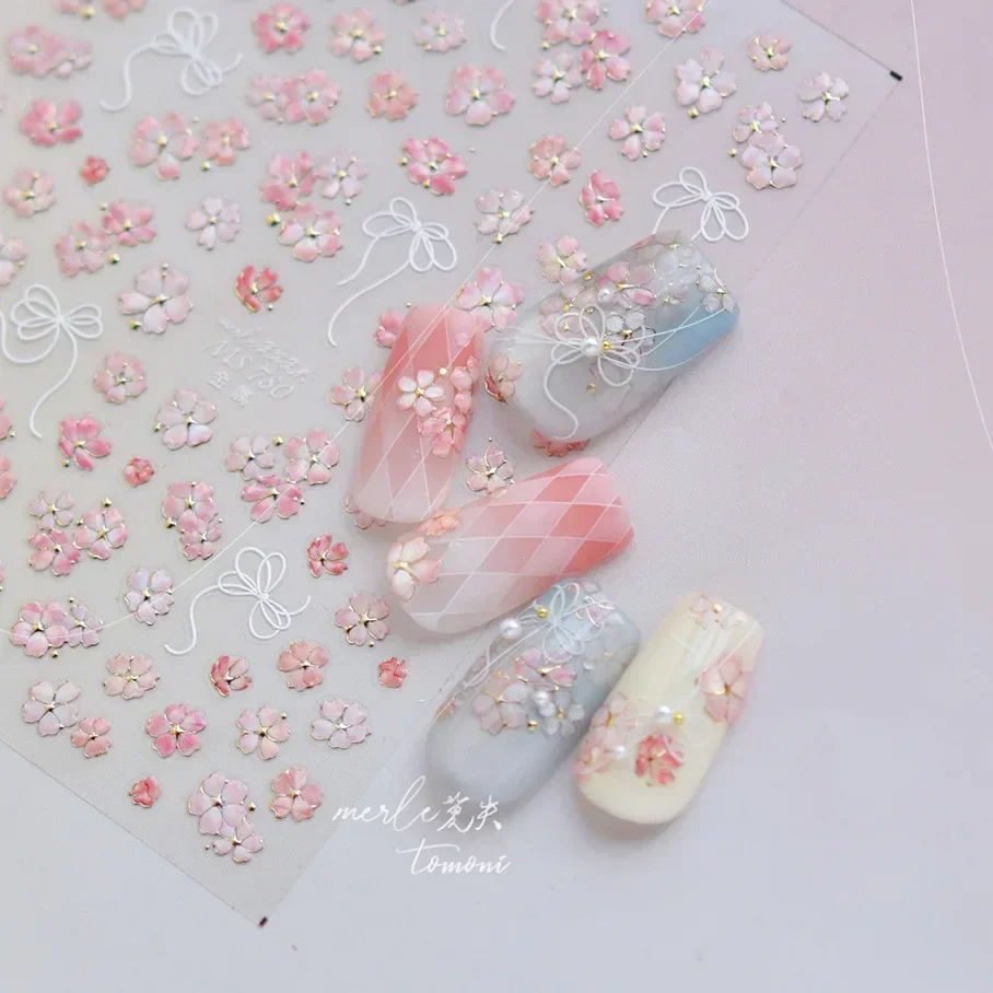5D Flowers Bird Butterfly Nail - Nail Art Lilac review and price