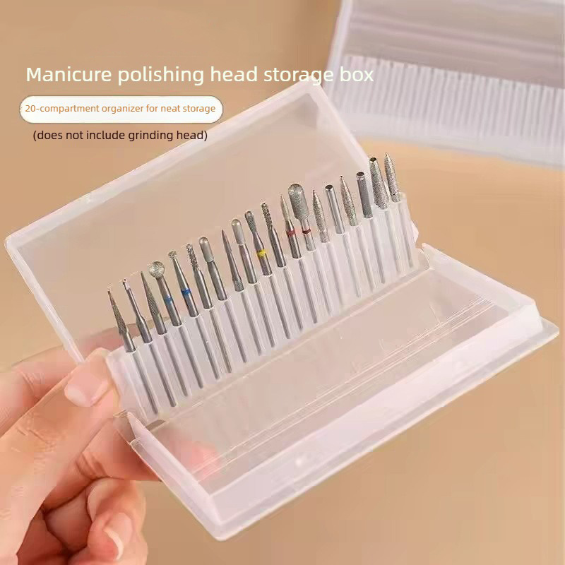 1/2/3PCS 20 Slots Clear Nail D - Nail Art Rame review and price
