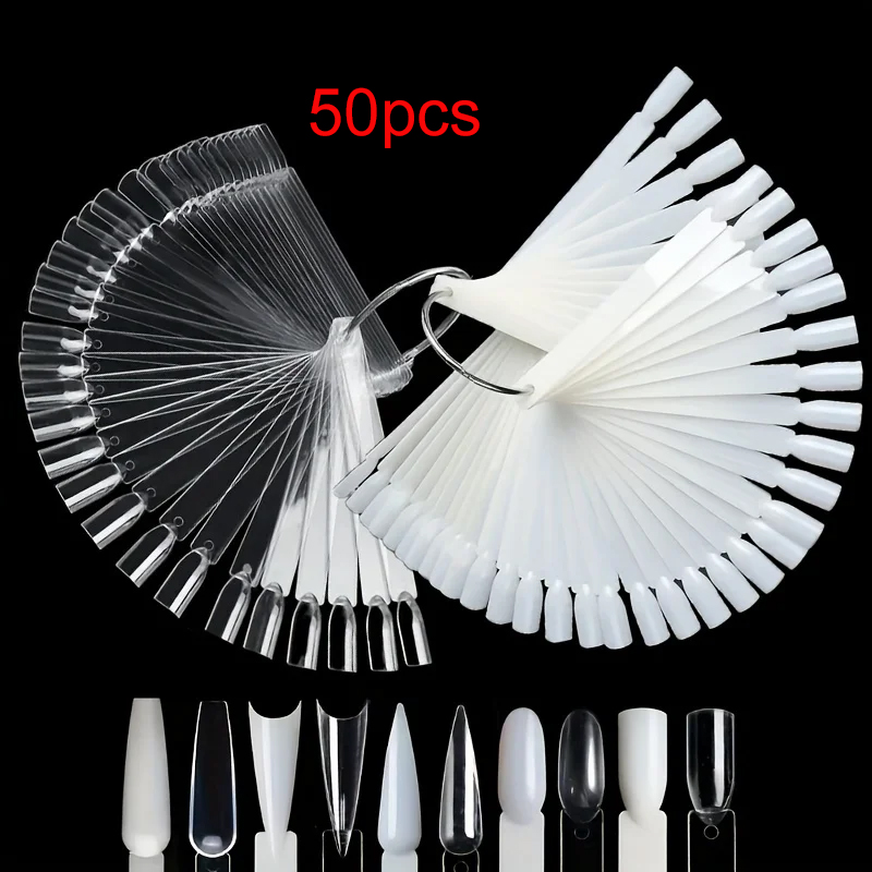 50 Nail Sample Sticks with Rin - Nail Art Rame review and price