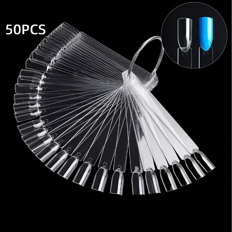 50 Nail Sample Sticks with Rin - Nail Art Rame review and price