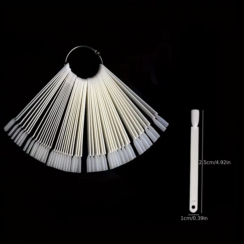 50 Nail Sample Sticks with Rin - Nail Art Rame review and price