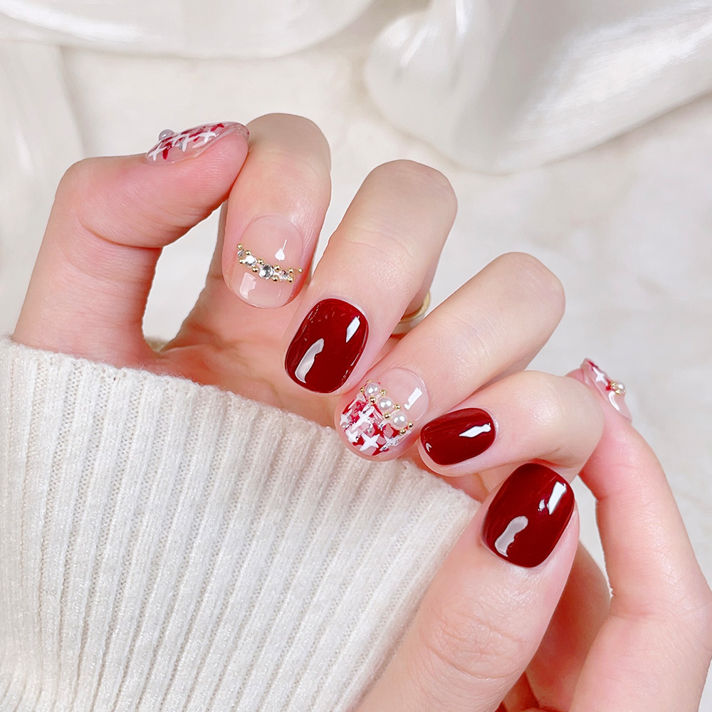 10pcs Short Square Round Handm - Nail Art Fake review and price