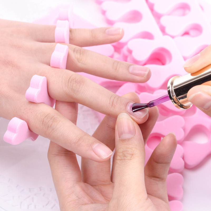 Soft Pink 100pcs Finger Toe Se - Nail Art Pink Soft review and price