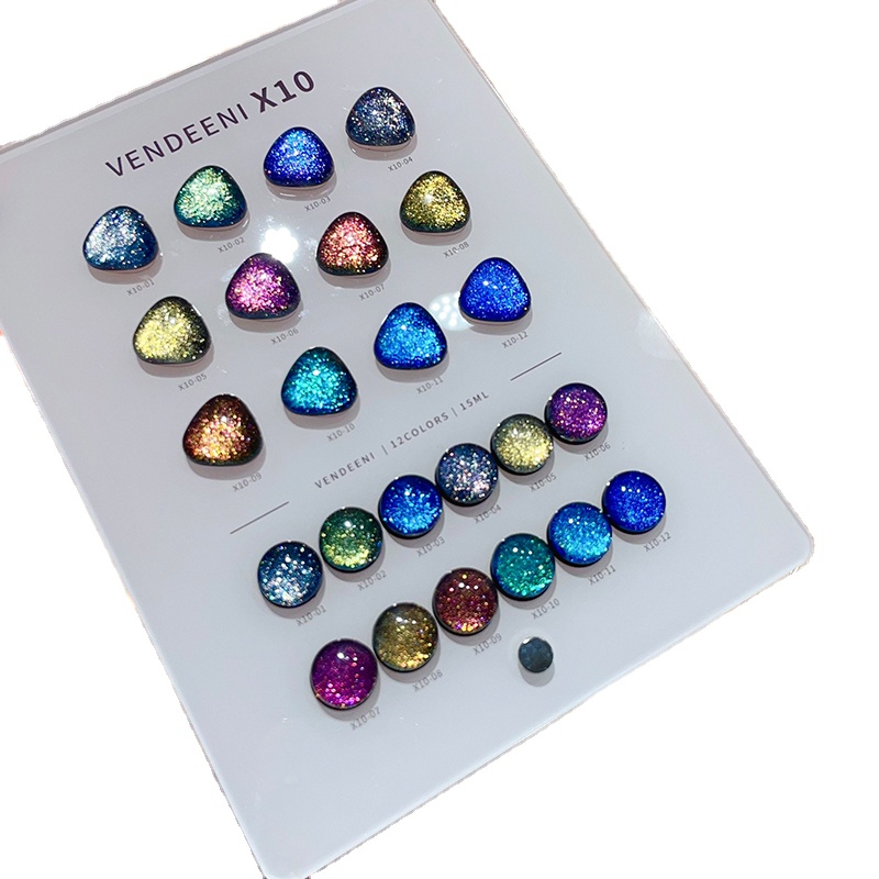 VENDEENI 18 Colors 12 Color Gl - Nail Art Glitter review and price