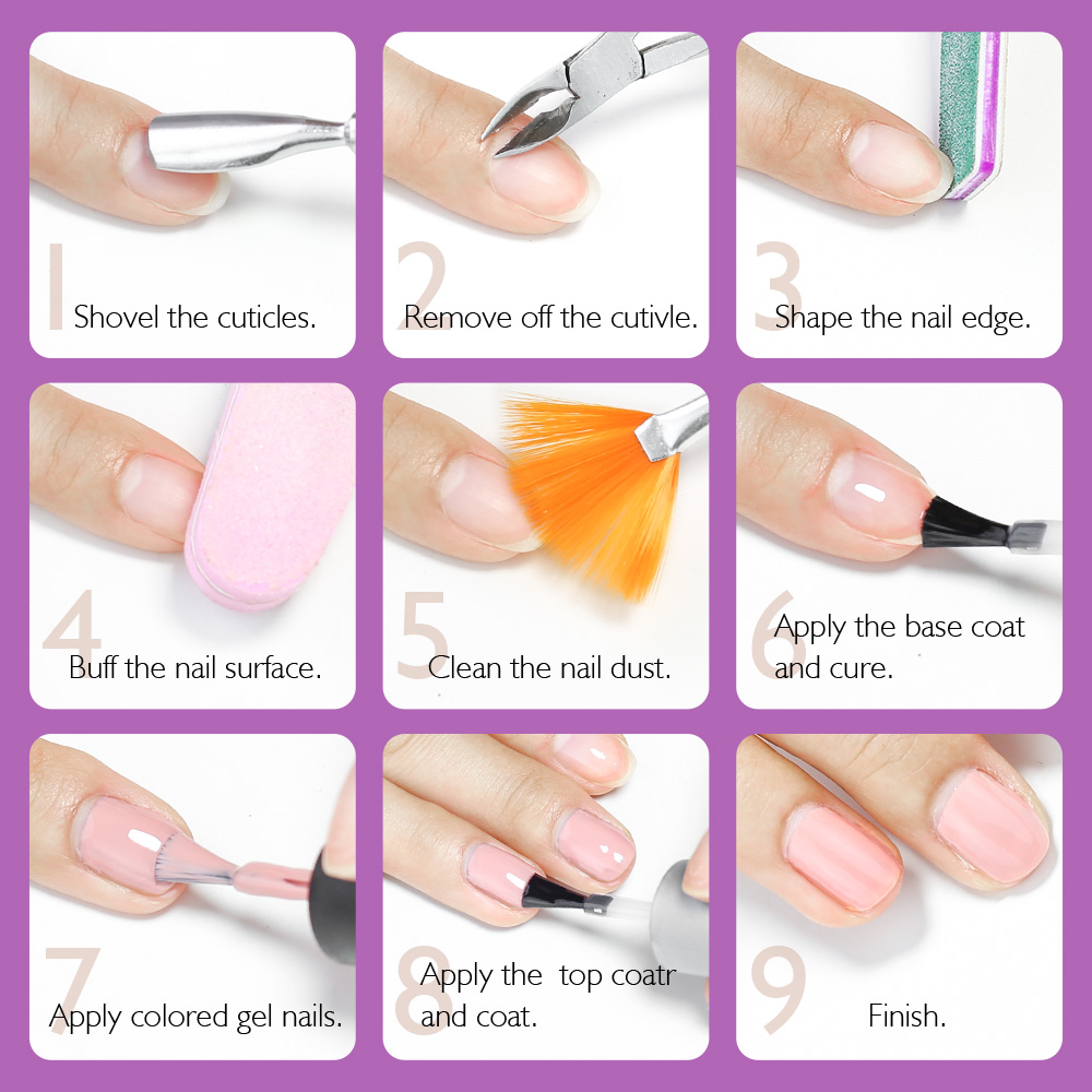 Rainbow Ghini 8ml Purple Serie - Nail Art Lilac review and price